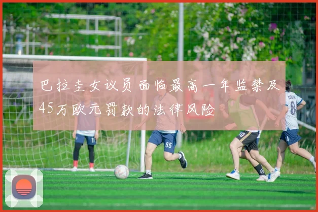 巴拉圭女议员面临最高一年监禁及45万欧元罚款的法律风险