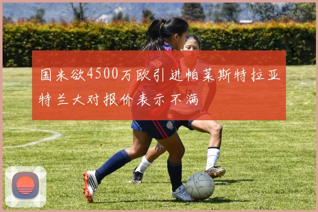 国米欲4500万欧引进帕莱斯特拉亚特兰大对报价表示不满